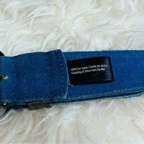 GENUINE SUEDE BLUE LEATHER COASTAL COWGIRL - Picture 6 of 7